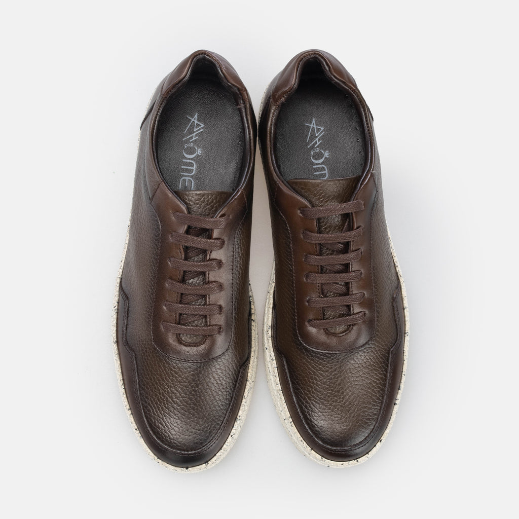 Kuster Sneakers / Basket en cuir Marron