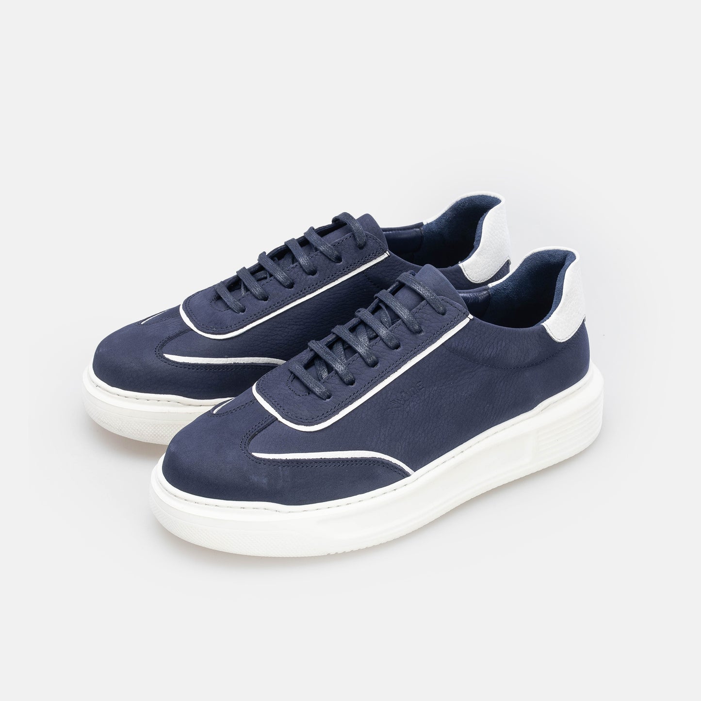 Koa Sneakers / Basket en nubuck Bleu
