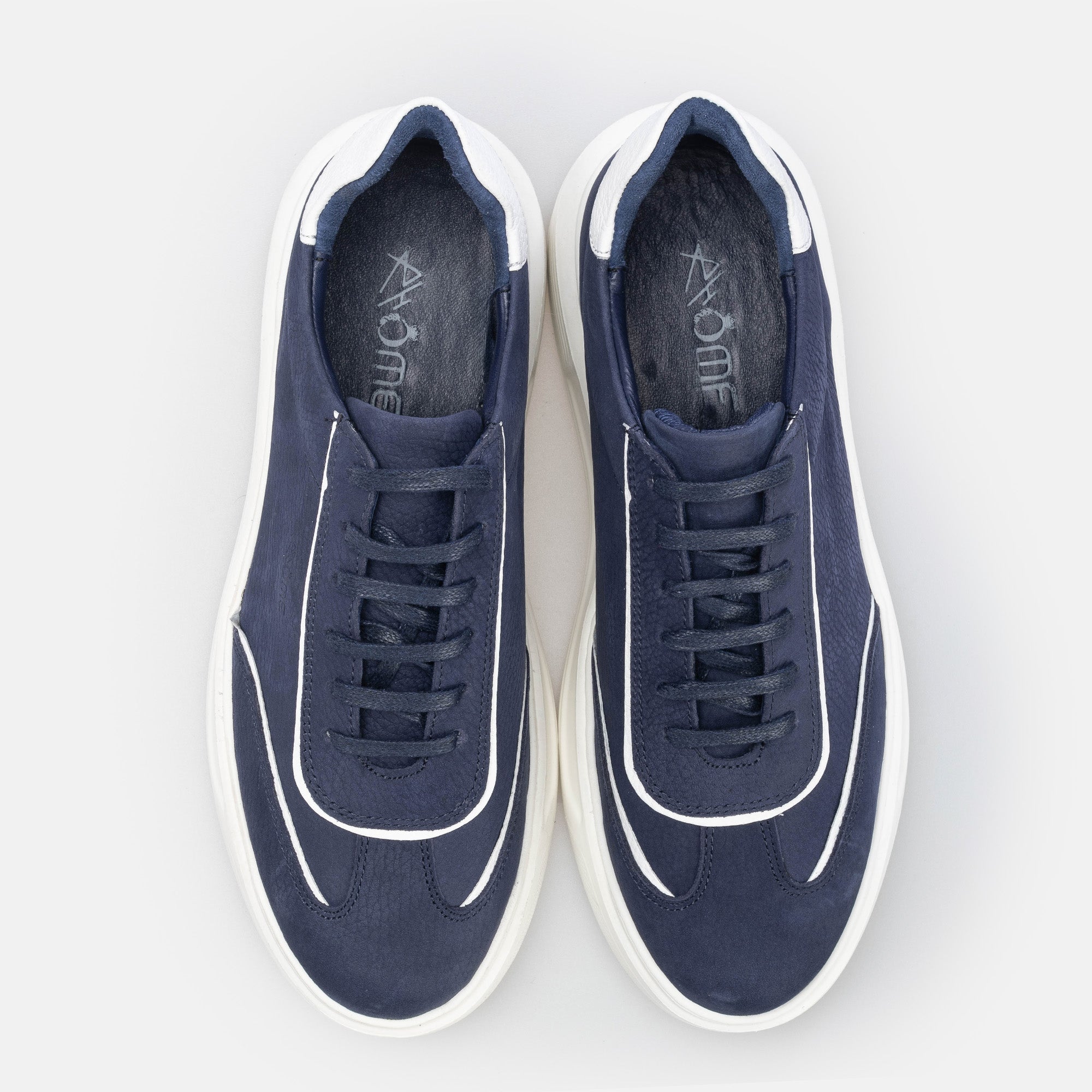 Koa Sneakers / Basket en nubuck Bleu