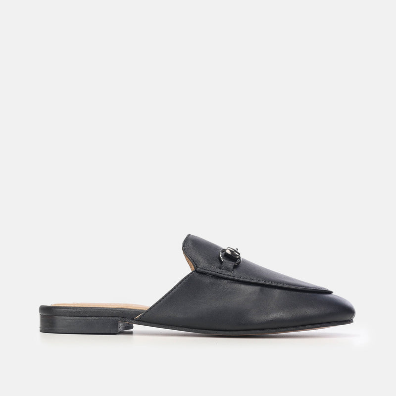 Mules Fes en cuir Noir
