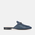 Mules Fes en cuir Bleu marine