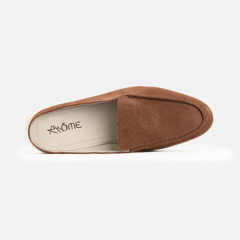Jozie en daim Tabac