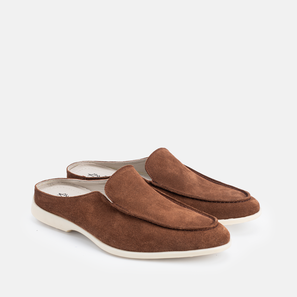 Jozie en daim Tabac
