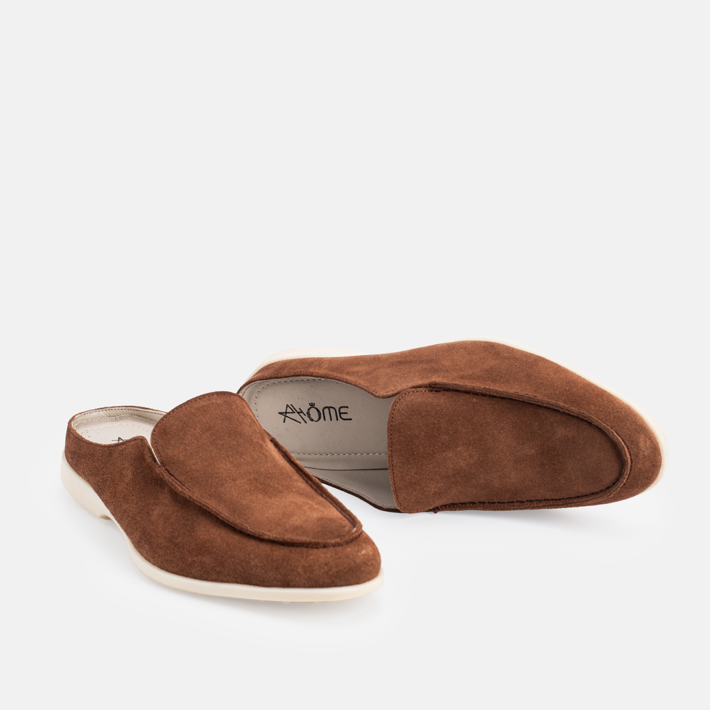 Jozie en daim Tabac