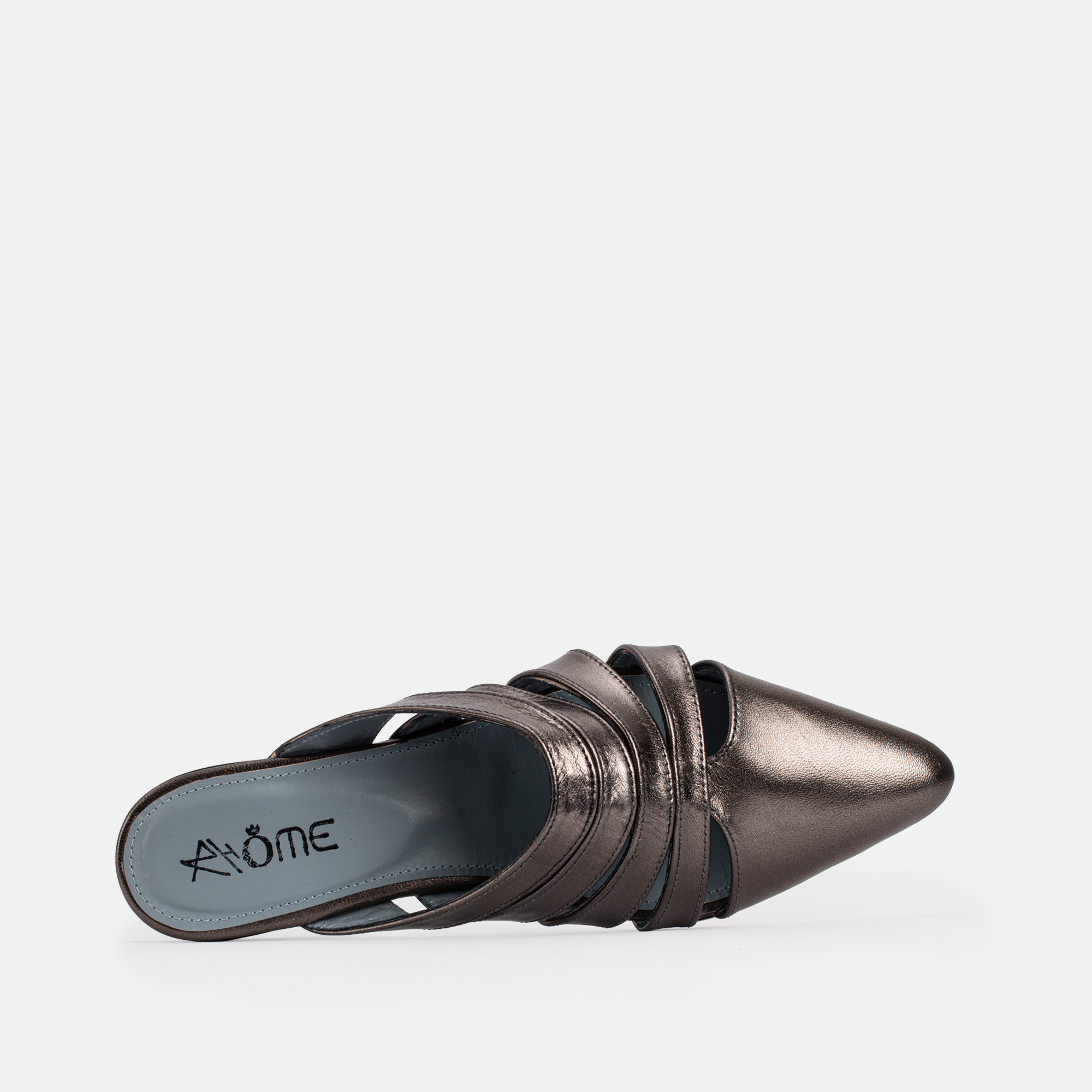 Zina En cuir Nicket noir