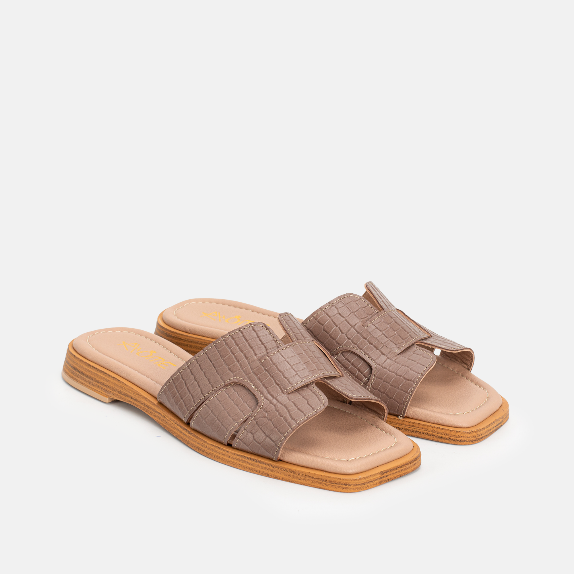 Zephyr Taupe Effect Croco