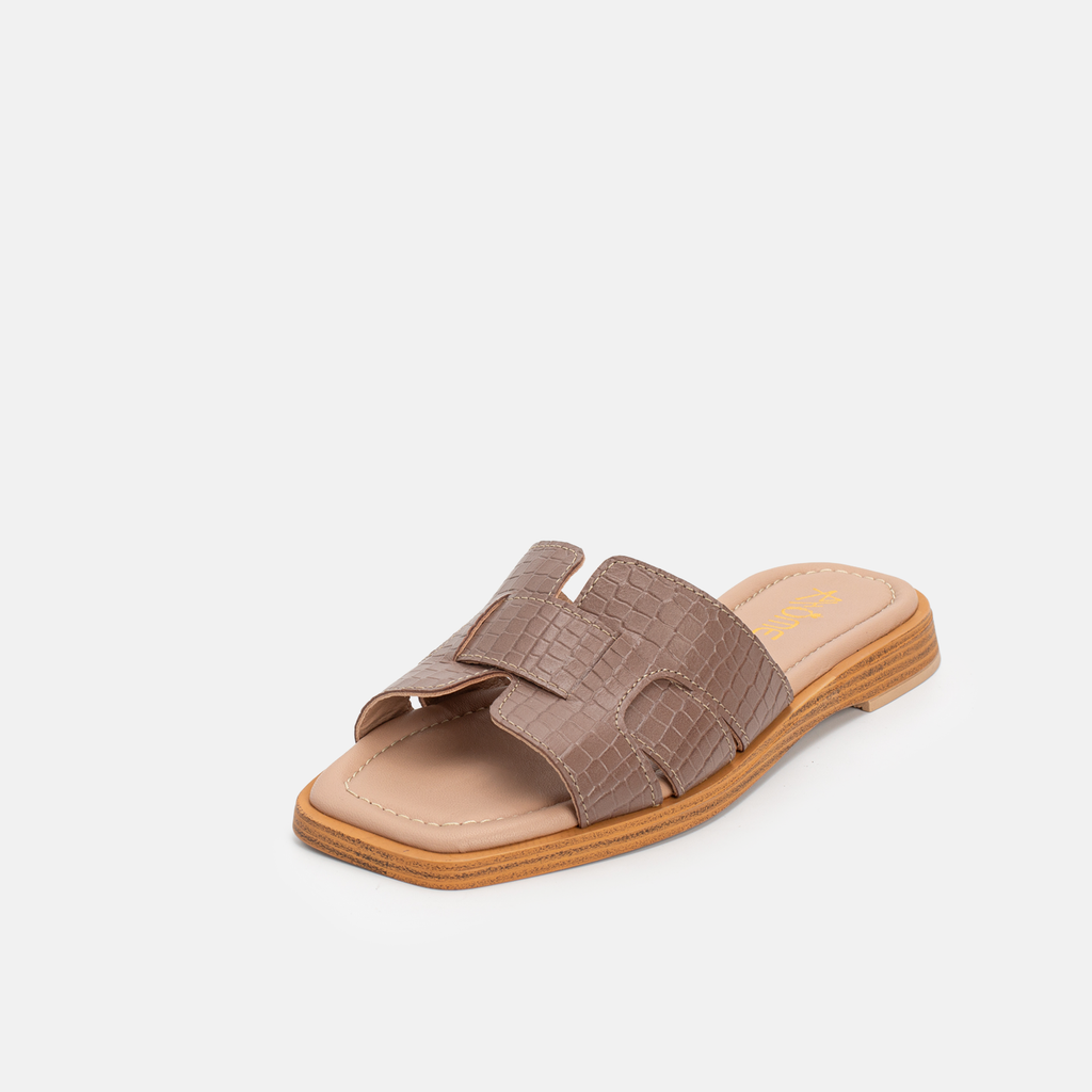 Zephyr Taupe Effect Croco