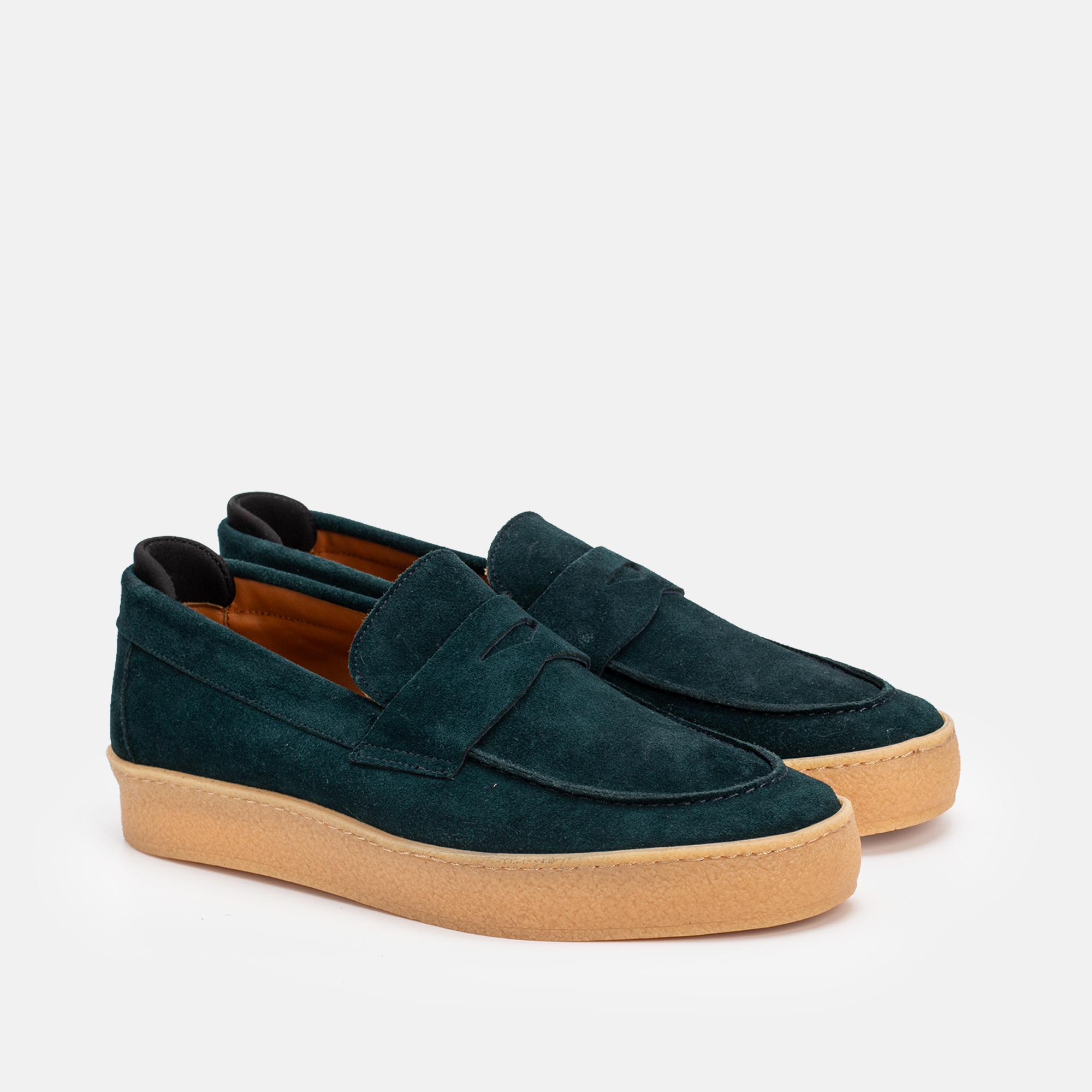 Mocassins Ramos Walk Vert canard