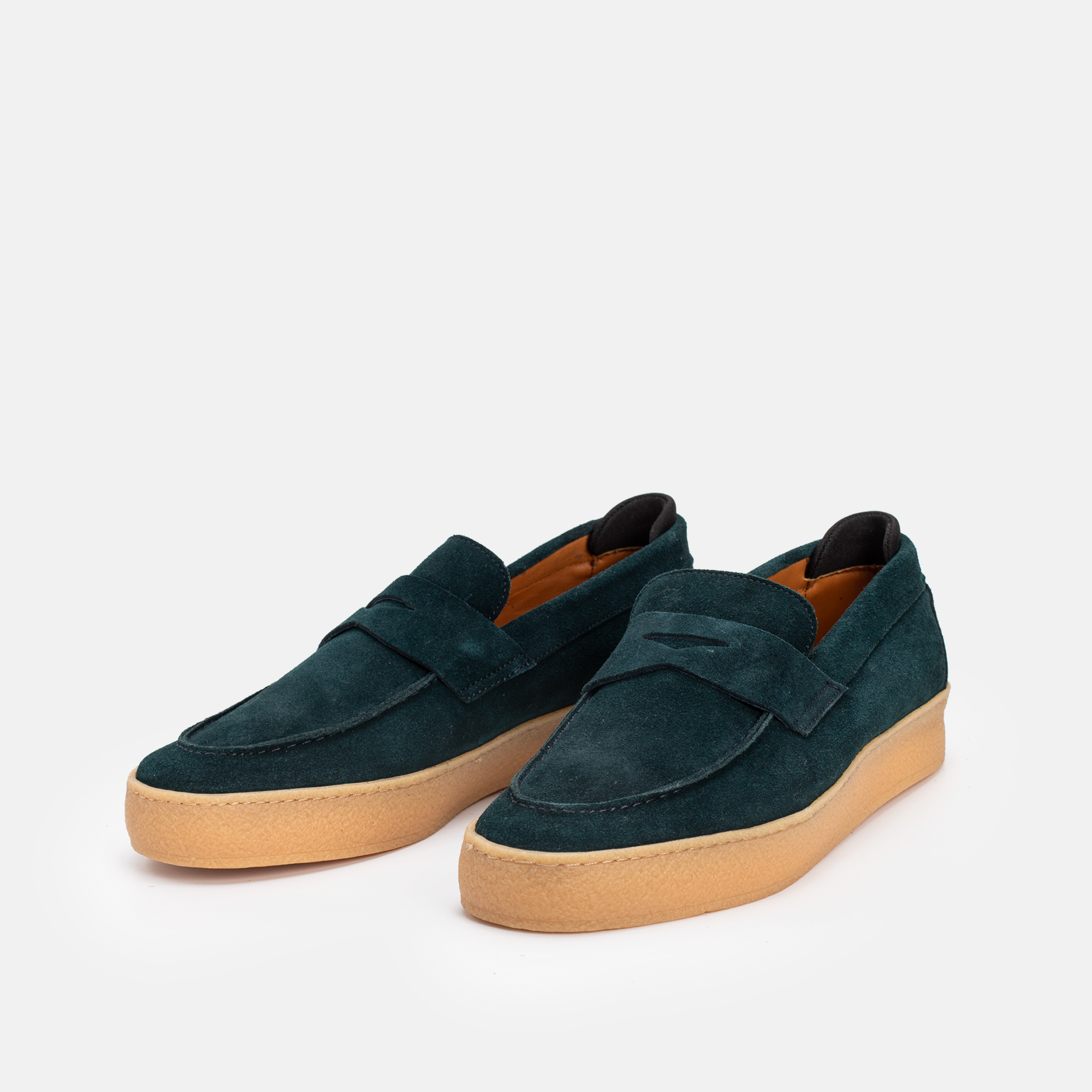 Mocassins Ramos Walk Vert canard