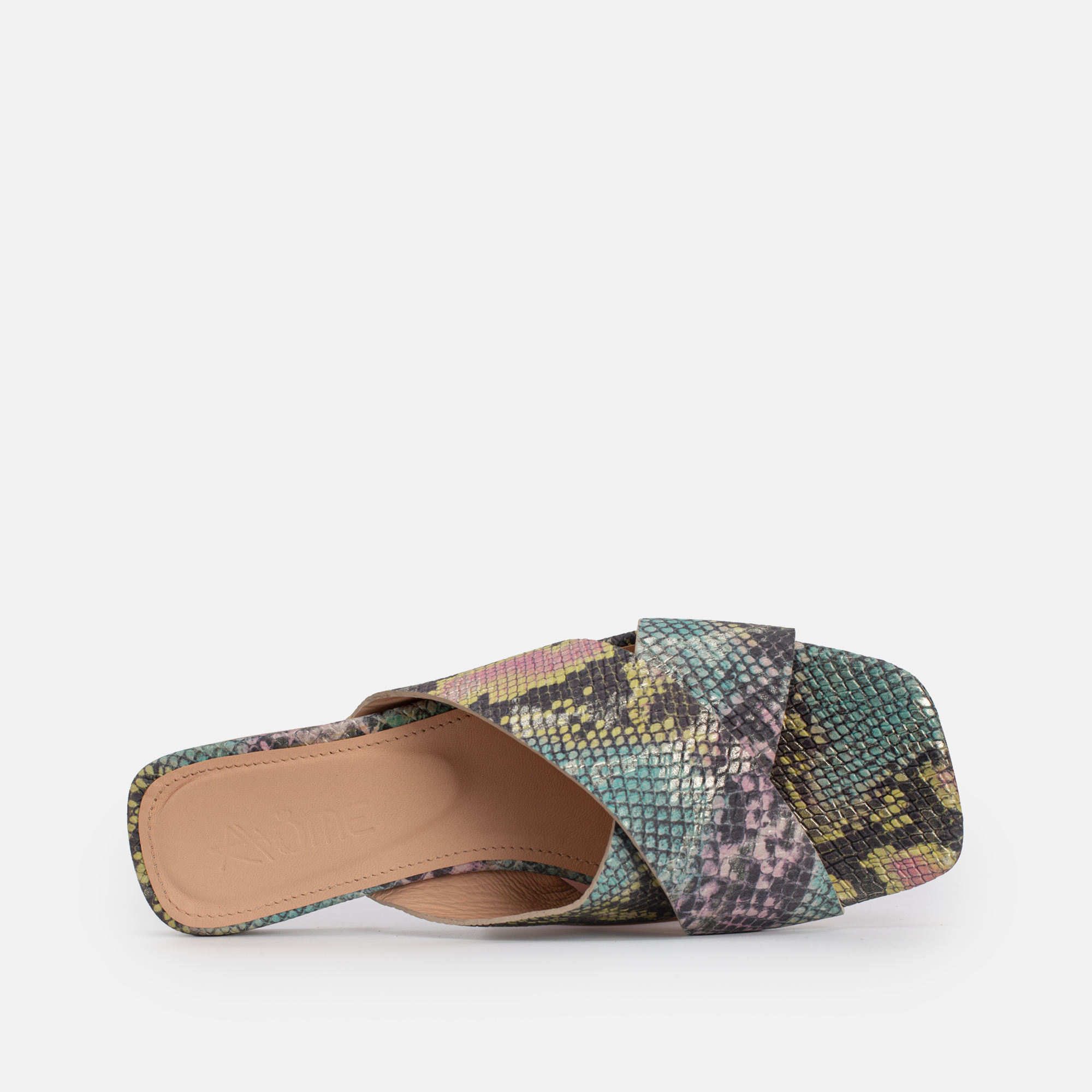 973 Sandales en Cuir Sérpent