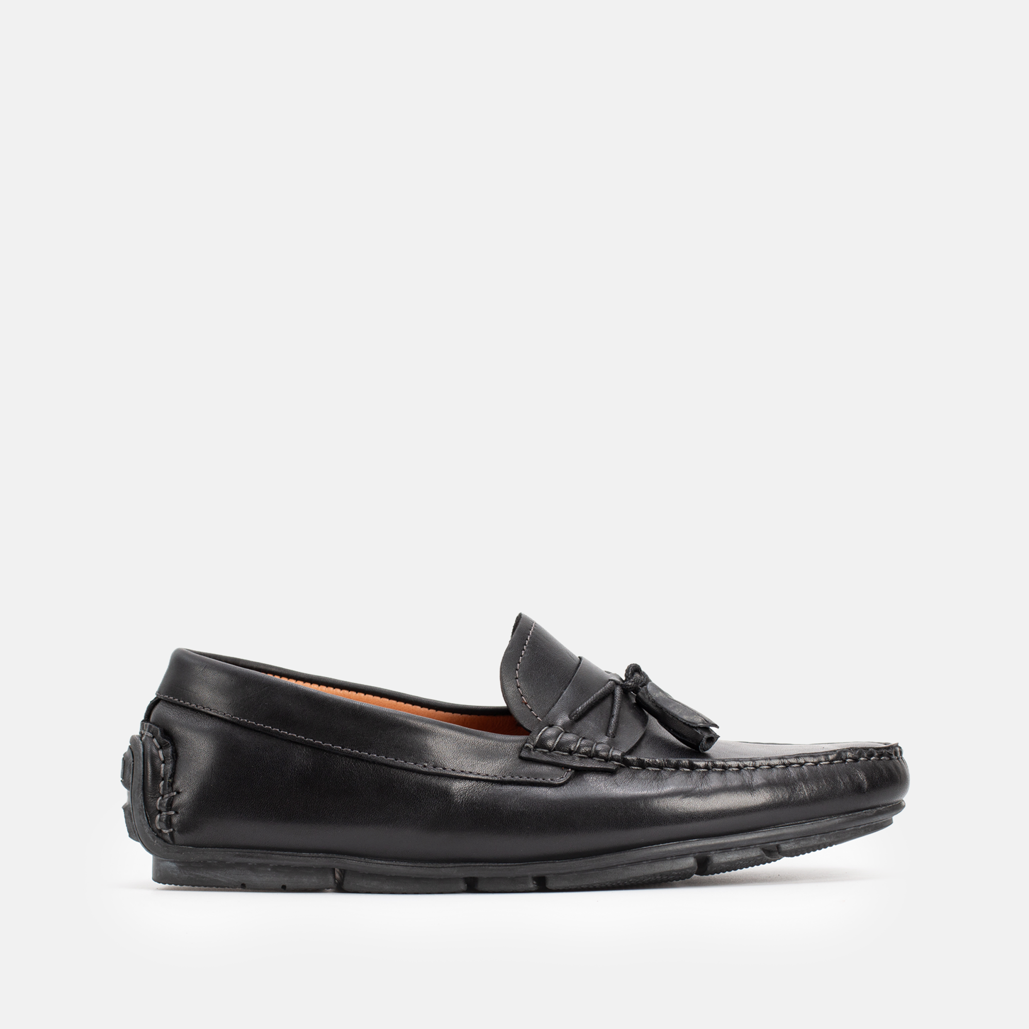 151 Mocassin en cuir Noir