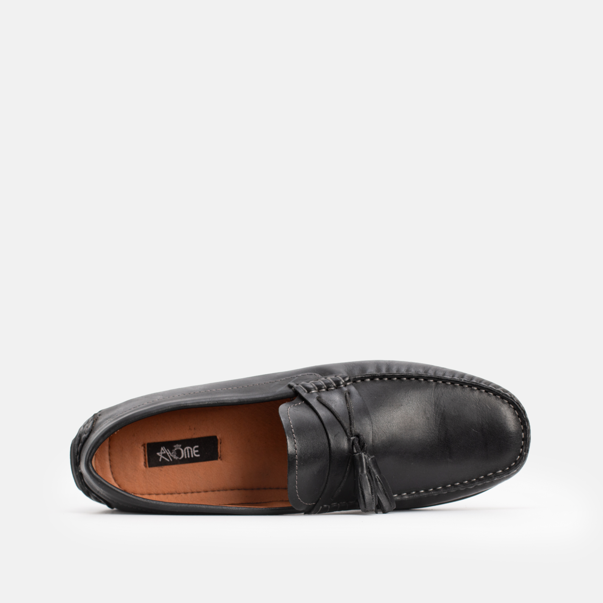 151 Mocassin en cuir Noir