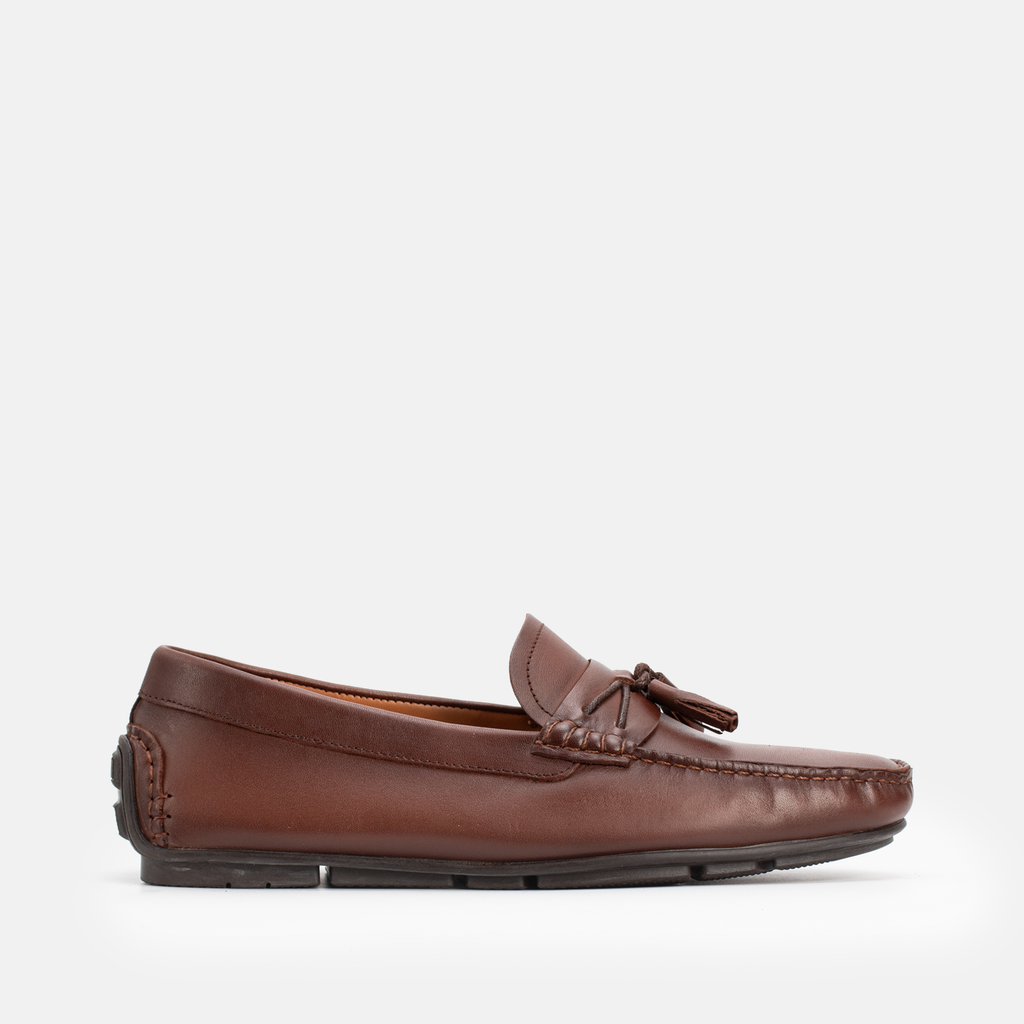 151 Mocassin en cuir Marron