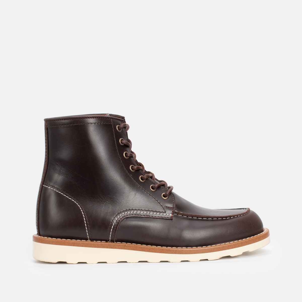 Classic Moc Toe en Cuir Marron