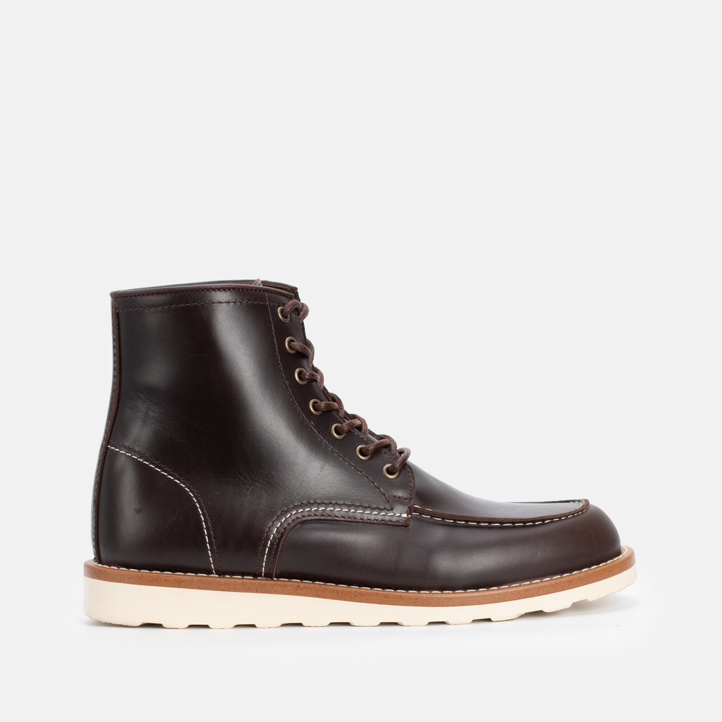 Classic Moc Toe en Cuir Marron