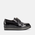 PINAR EN CUIR BRILLANT NOIR