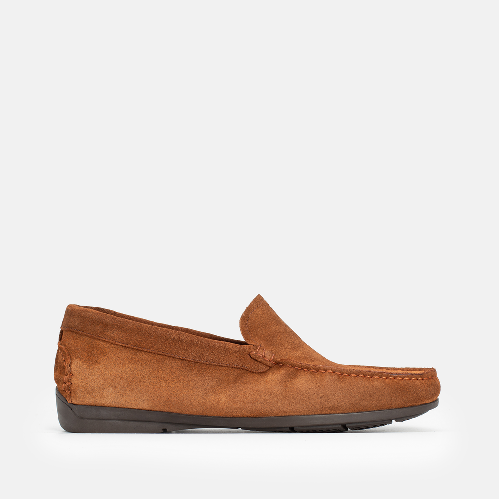 Mocassin en daim Marron 046