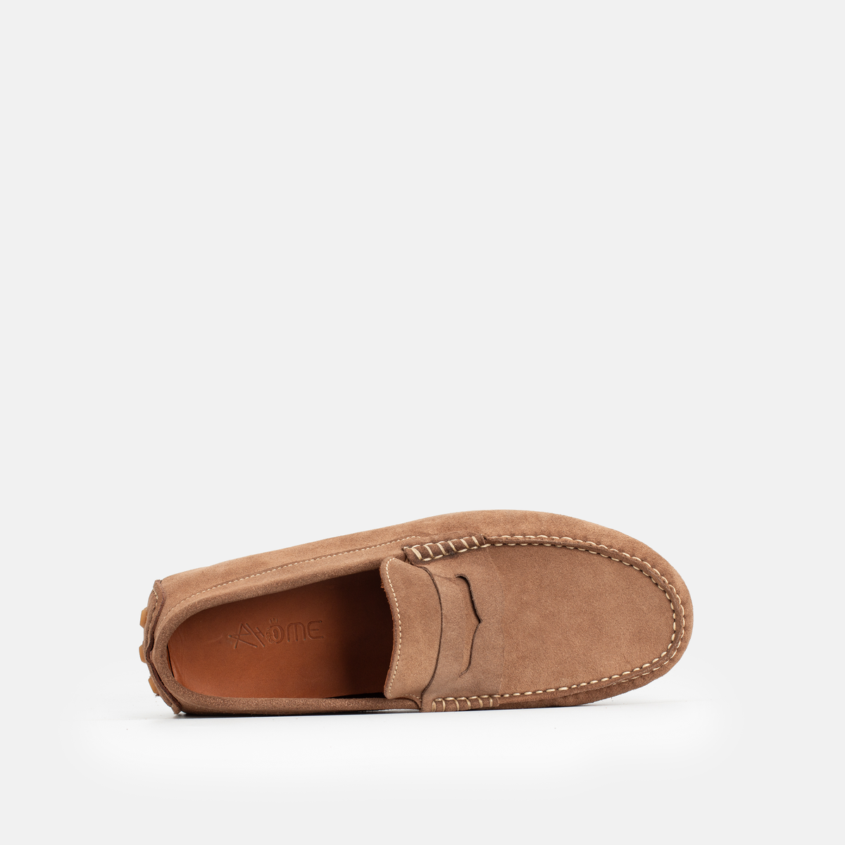 Mocassin Gommino en daim BEIGE
