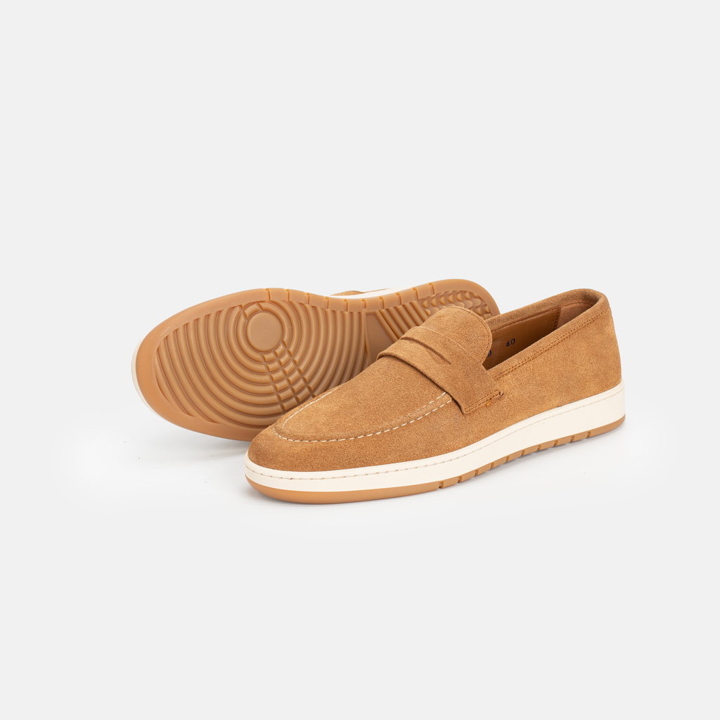 Chaussure en Daim Tabac - 1101