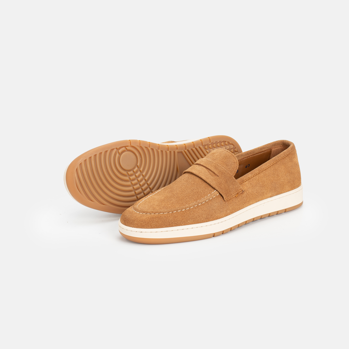 Chaussure en Daim Tabac - 1101