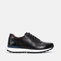 jacky Sneakers / Basket en cuir noir