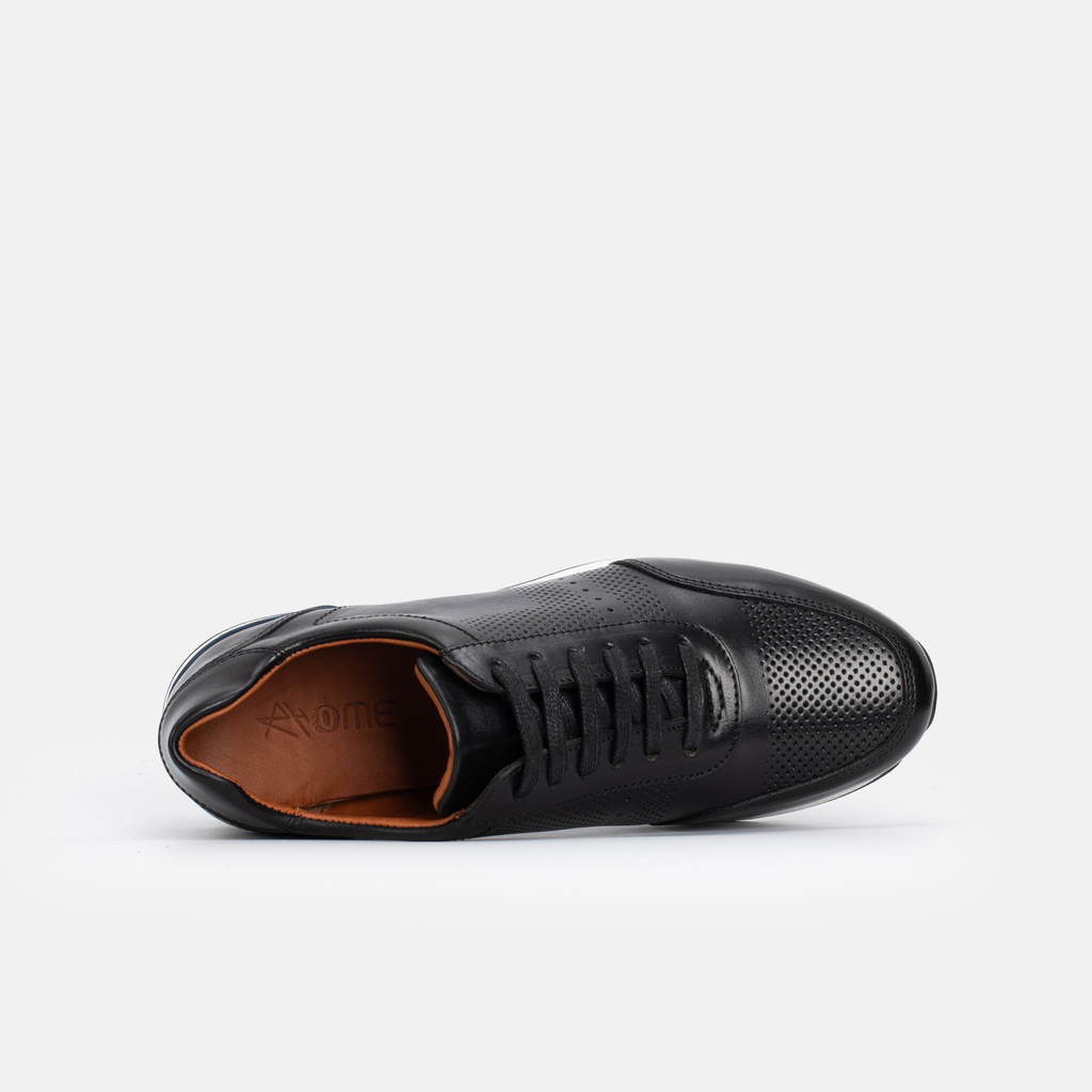 jacky Sneakers / Basket en cuir noir