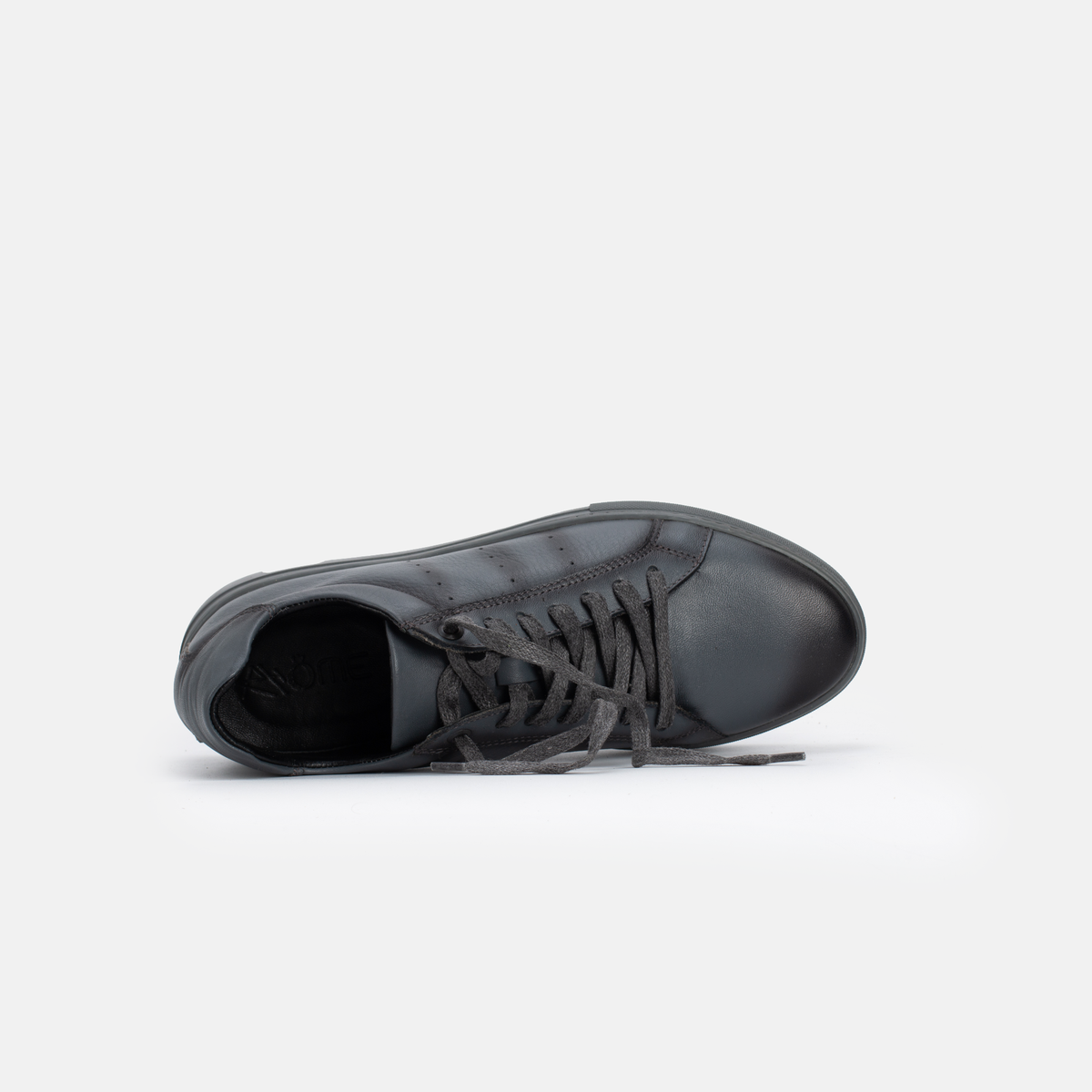 BASKET EN CUIR GRIS 528