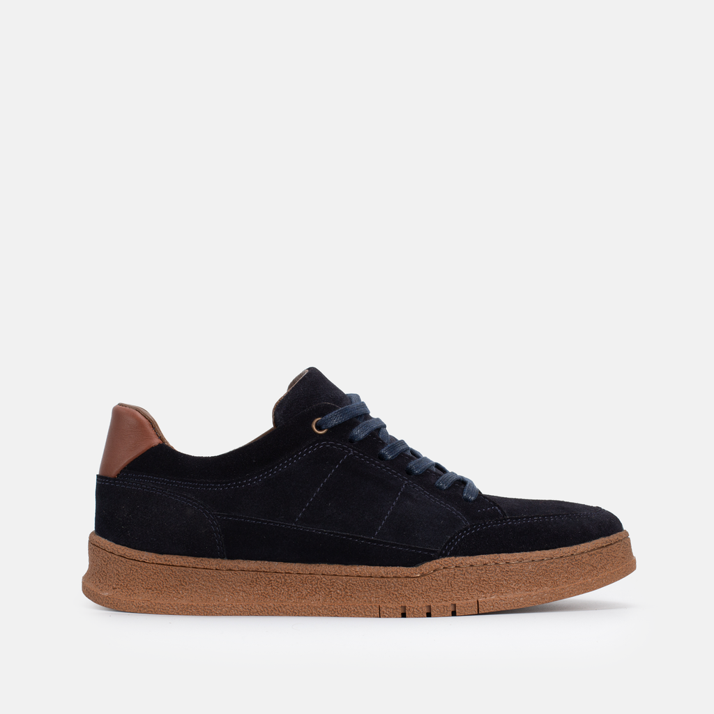 Chaussures sport en Daim Bleu 776