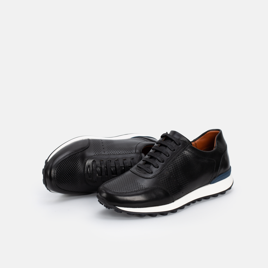 jacky Sneakers / Basket en cuir noir