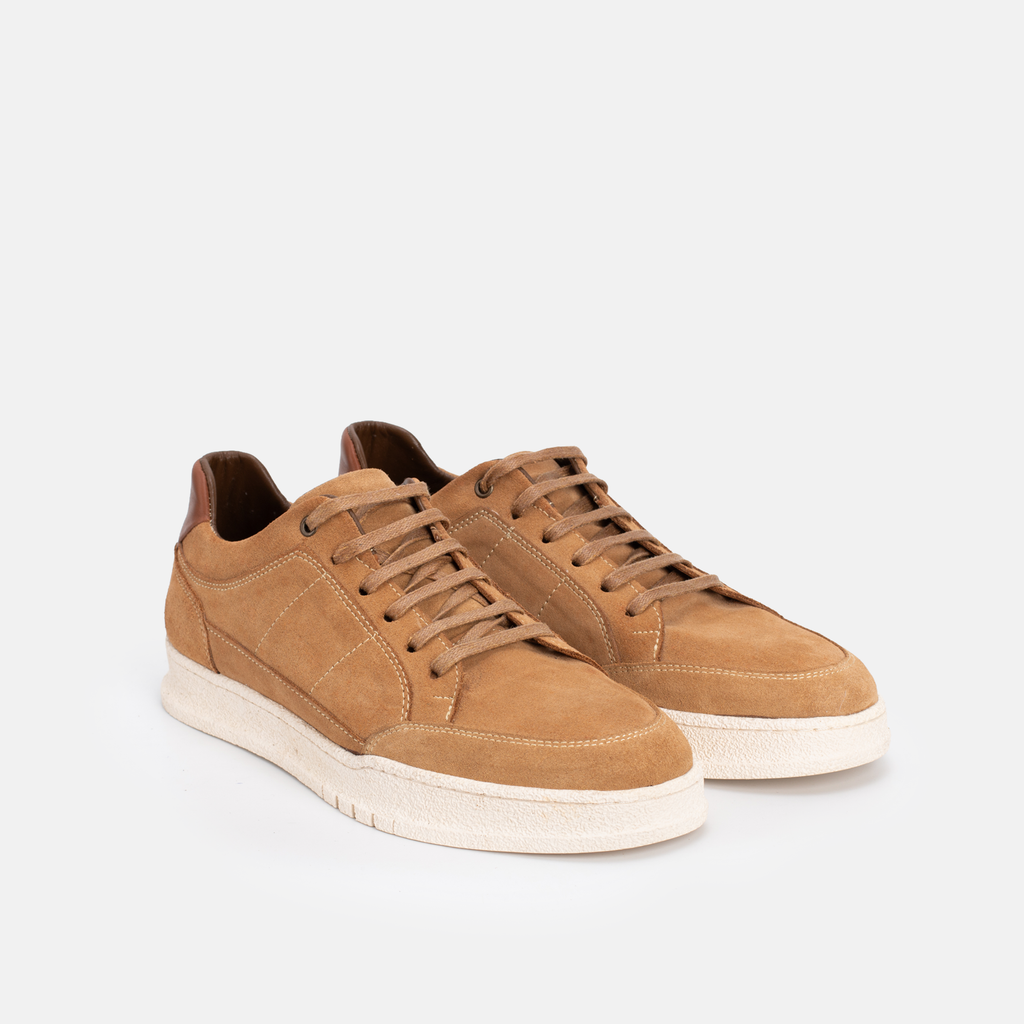 Chaussures sport en Daim Beige 776