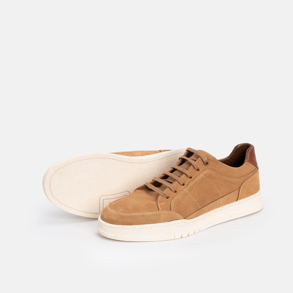 Chaussures sport en Daim Beige 776