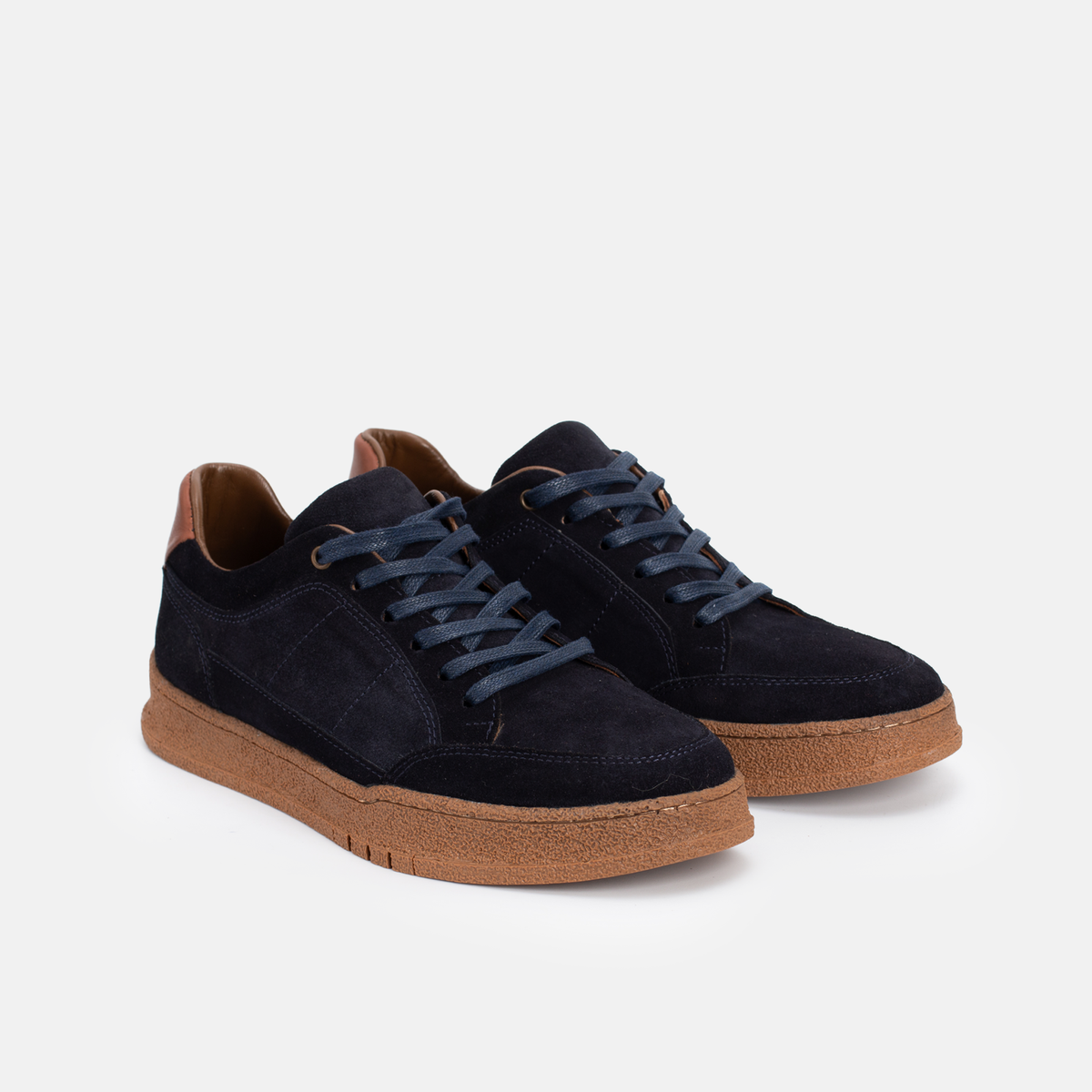 Chaussures sport en Daim Bleu 776