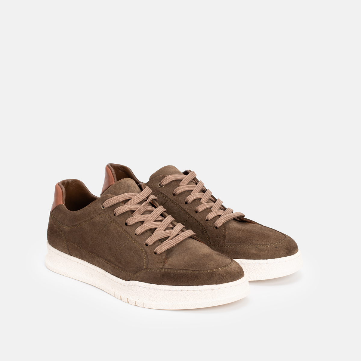 Chaussures sport en Daim KAKI 776