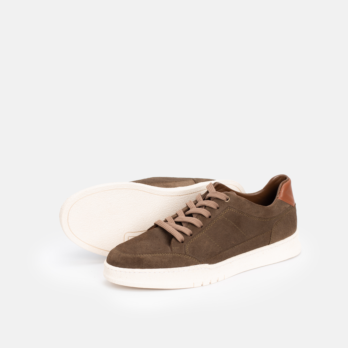 Chaussures sport en Daim KAKI 776