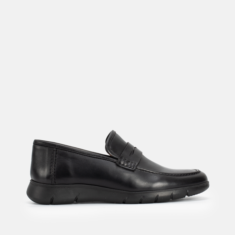 Chaussure en Cuir Noir 4130
