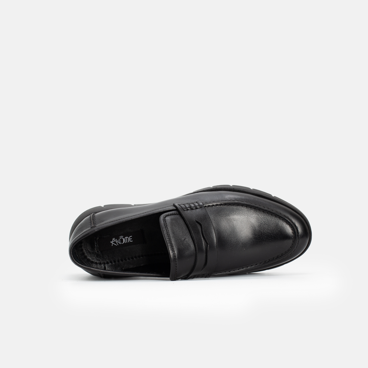 Chaussure en Cuir Noir 4130