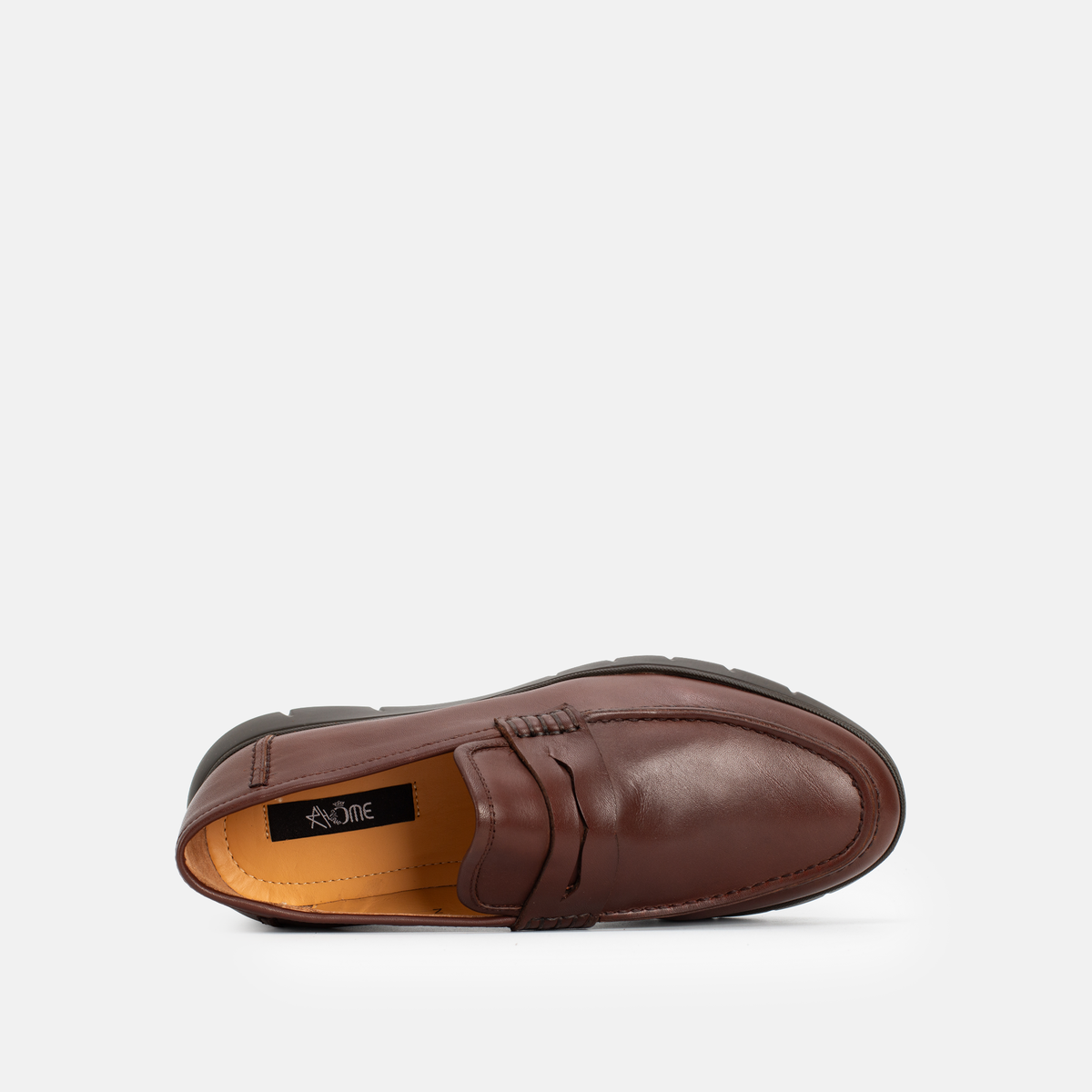 Chaussure en Cuir Marron 4130
