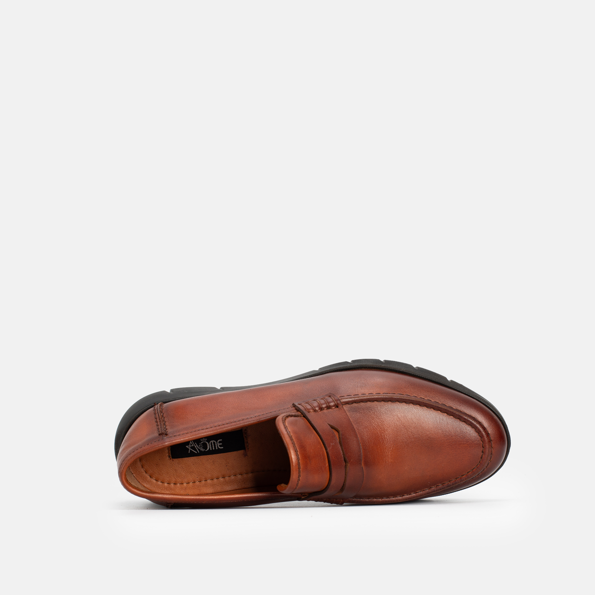 Chaussure en Cuir Tabac 4130