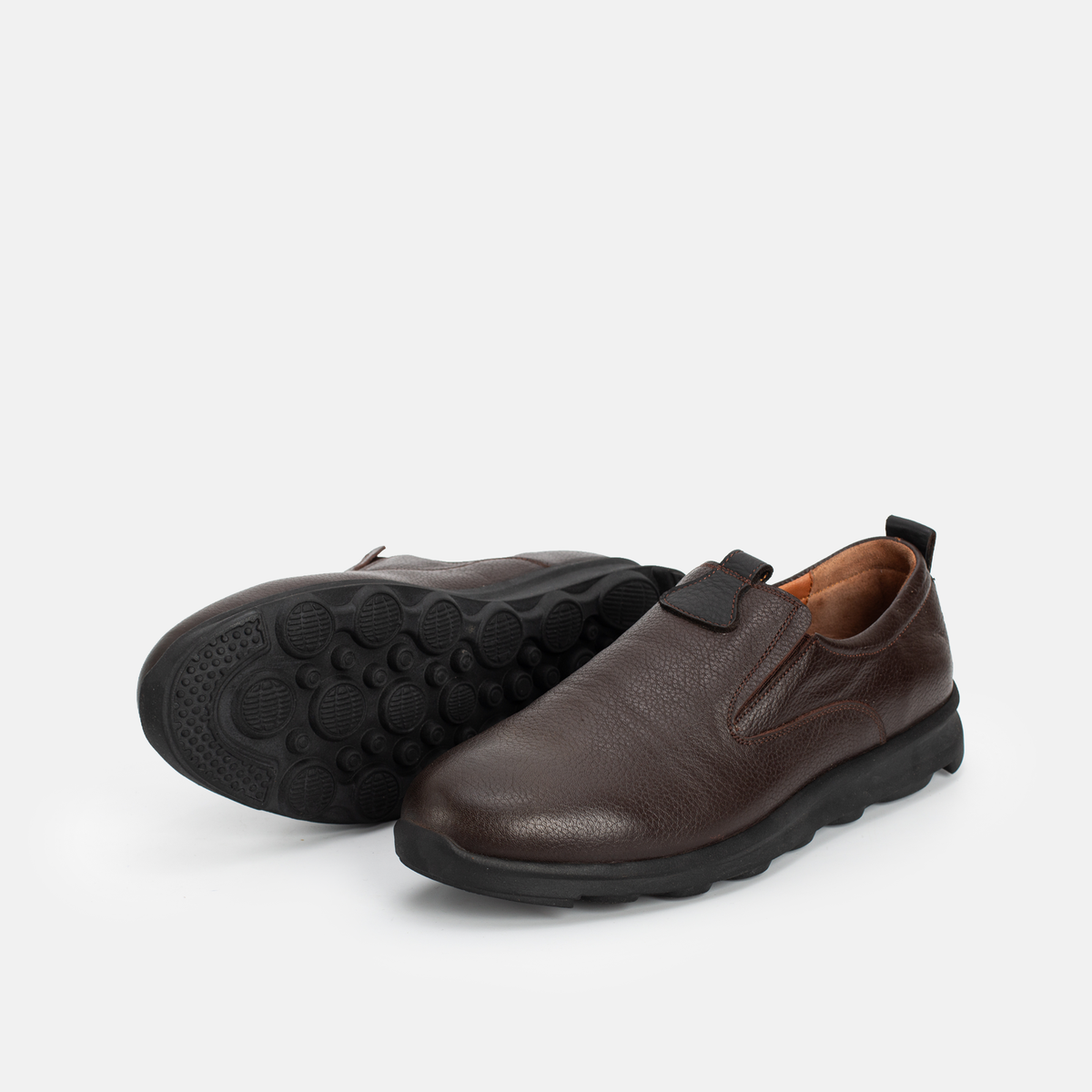 Chaussure en Cuir marron-694