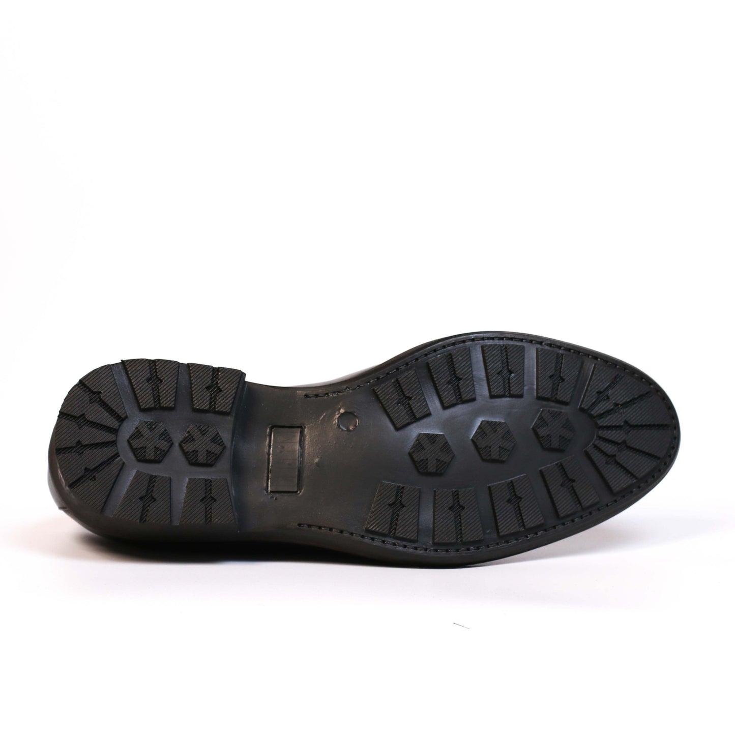 Chaussure en Cuir Noir-625