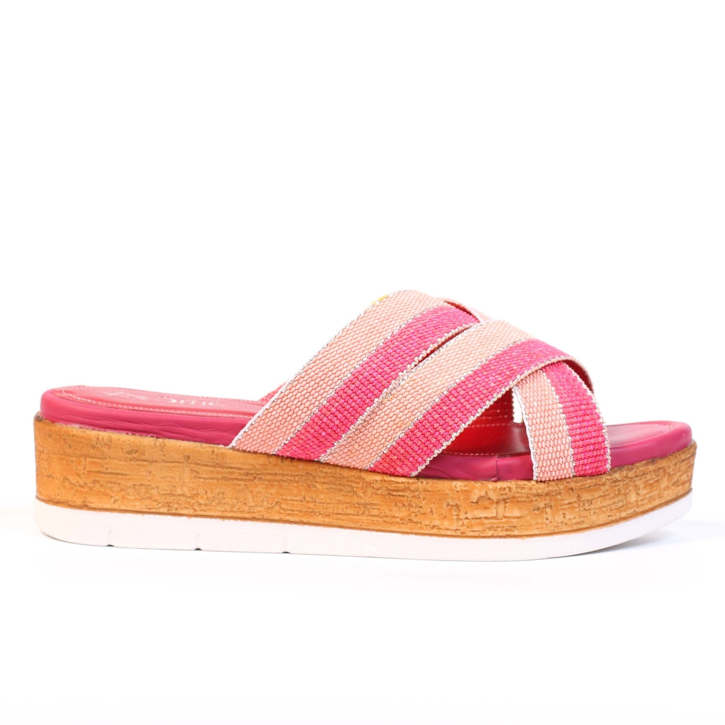 1054 SANDALES EN CUIR ROSE