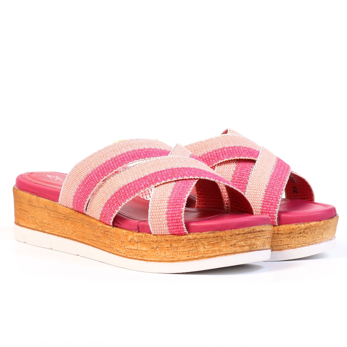1054 SANDALES EN CUIR ROSE