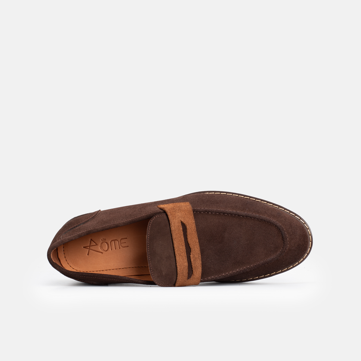 Chaussure en Daim Marron-077