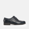 Chaussure en Cuir 5083-Bleu nuit