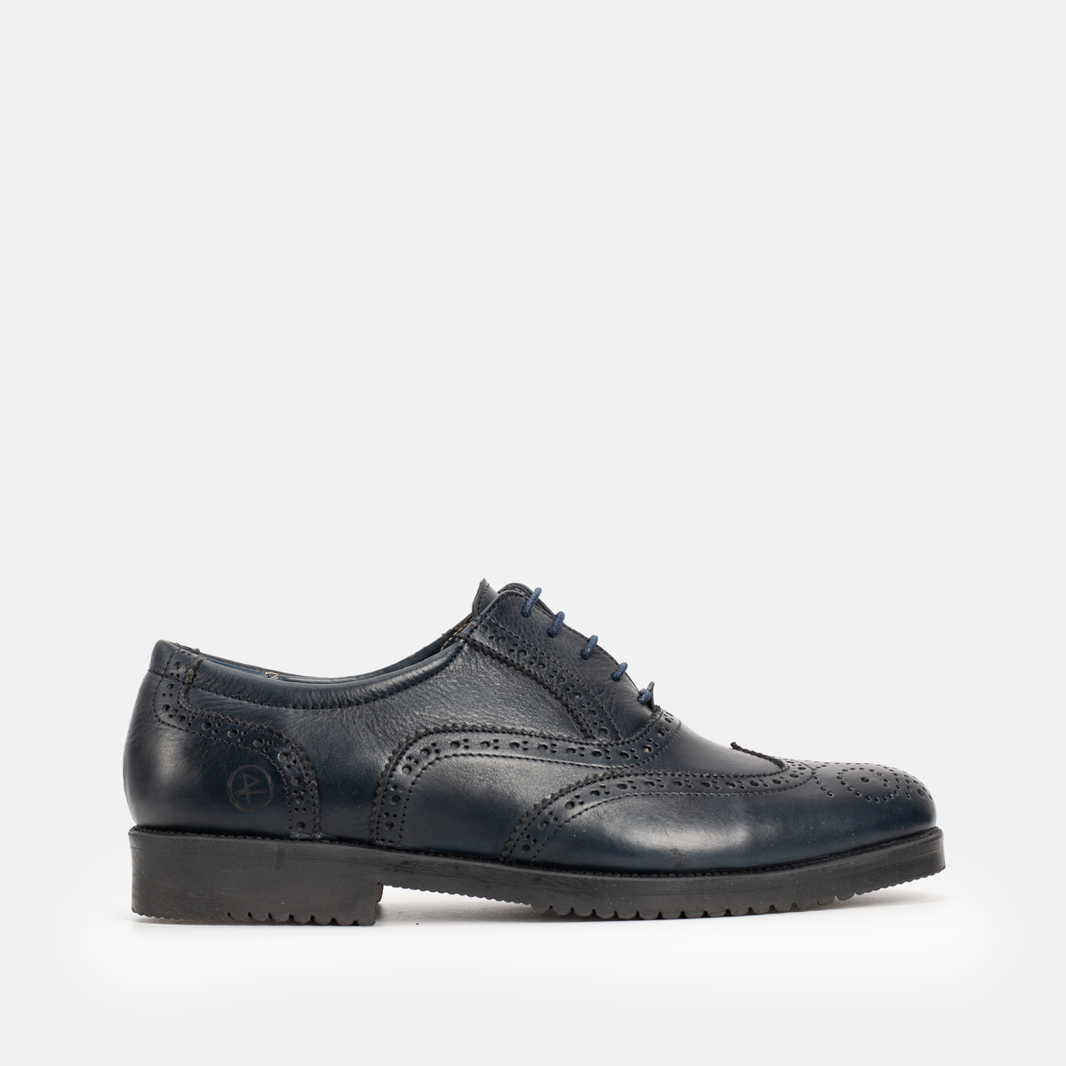 Chaussure en Cuir 5083-Bleu nuit