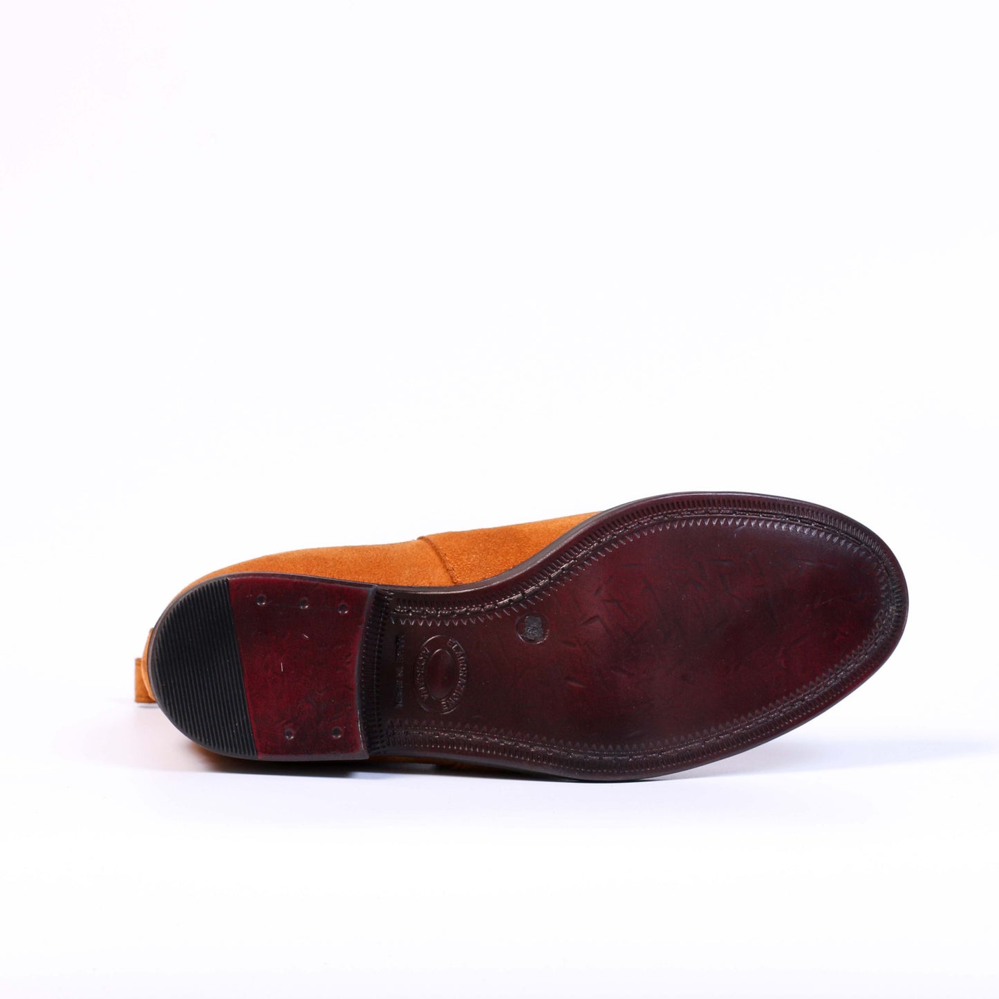 Chelsea boots en Daim Tabac-6040F