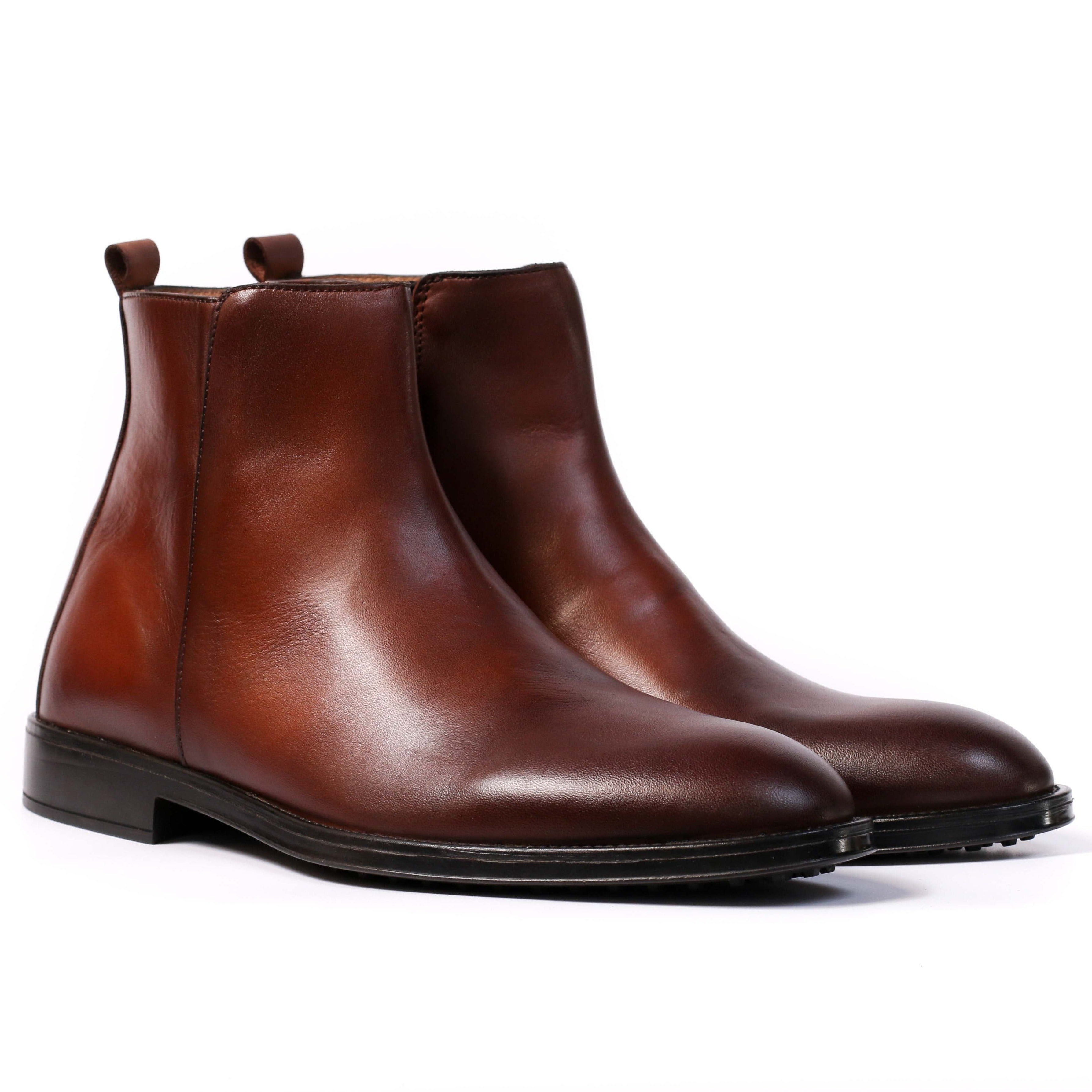 Chelsea boots En cuir Marron 2265