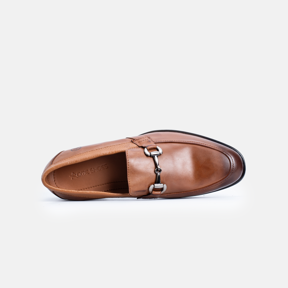 Chaussure en Cuir 371-Tabac