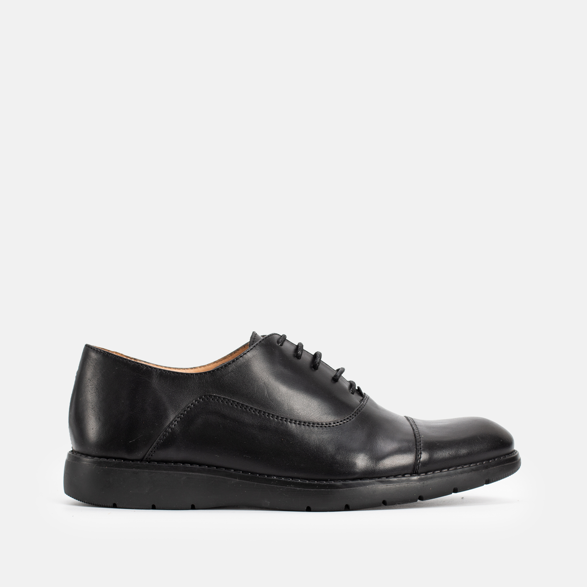 Chaussure en Cuir Noir 4147