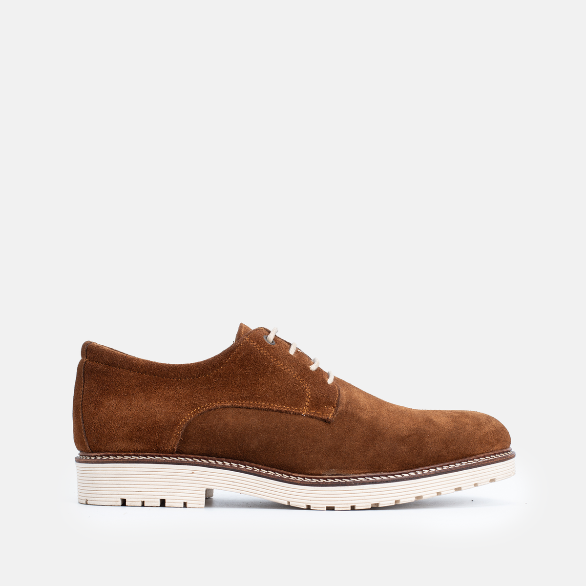 Chaussure en Daim Tabac-067